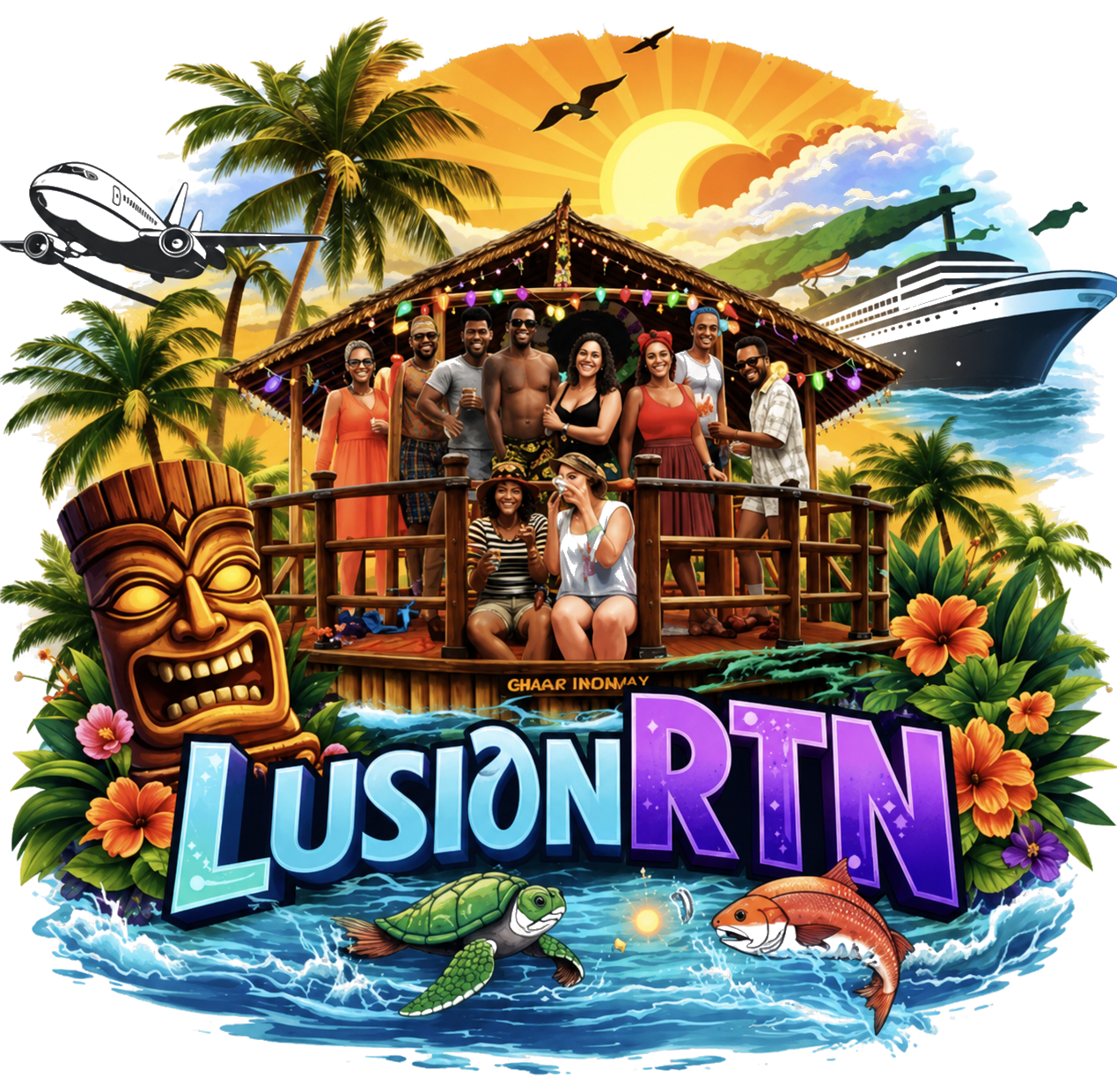 Lusion RTN - The Big Kahuna logo